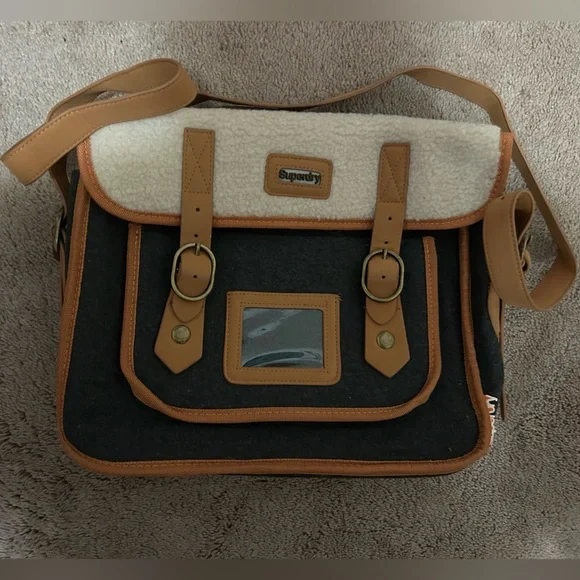 Superdry messenger bag - Gem Superdry canvas messenger bag main image 2